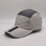 UZZI Outdoor Gray Camper Cap 5 Panel Classic Baseball Cap