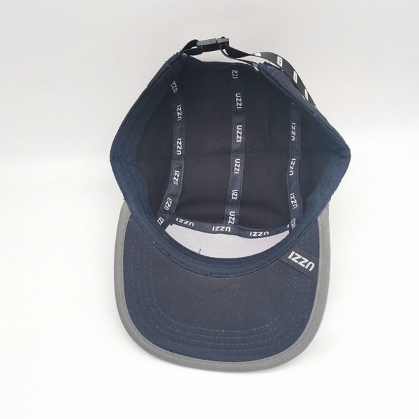 Men's 5 Panel Cotton Hat Classic Camper Cap Jockey Flat Bill Cap