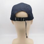 Men’s 5 Panel Cotton Hat Classic Camper Cap Jockey Flat Bill Cap
