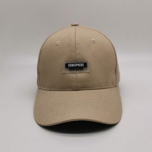 Adult Chill Cap Tan Baseball Hat Middle Profile Constructured Cap