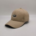 Yetişkin Soğuk Şapka Tan Beyzbol Şapkası Orta Profil Yapılandırılmış Şapka