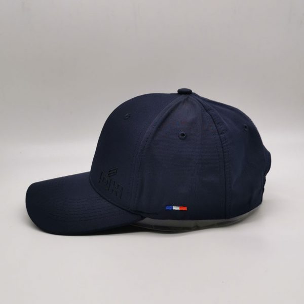 Checked Nylon fabric rubber branding Baseball cap hat