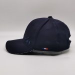 Stretched Men Women Embroidery Baseball Cap Fabric Strap Adjustable Hat