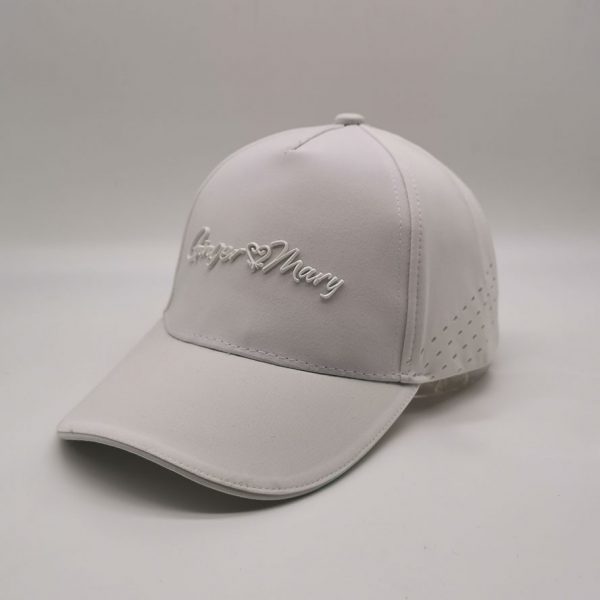 Ginger Mary Women's Hat-Breathable Ball Cap, Pre-Shaped Bill, Adjustable Size for Running