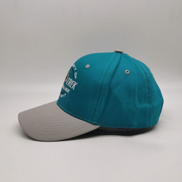 Two Tone Embroidery Baseball Cap