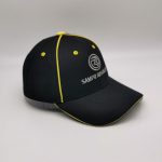 پیلے رنگ پائپنگ سینڈوچ کلاسیکی بیس بال ٹوپی