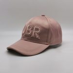 OBR 3D Embroidery Satin Sport Cap Women Adjustable Constructed Baseball Cap