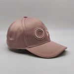 OBR 3D Embroidery Satin Sport Cap Women Adjustable Constructed Baseball Cap