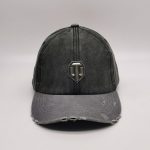 Metal plated vintage hat