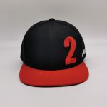 Embroidery two tone snapback cap