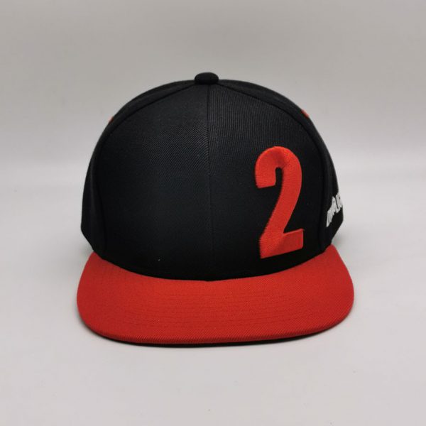 Embroidery two tone snapback cap