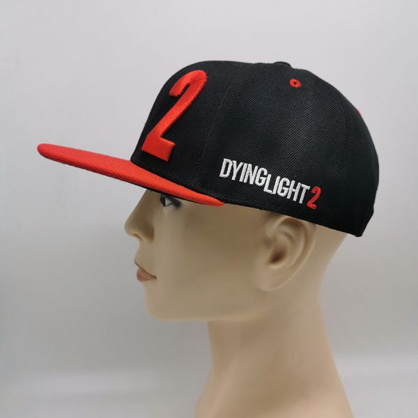 Dying Light 2 Two tone black red snapback cap