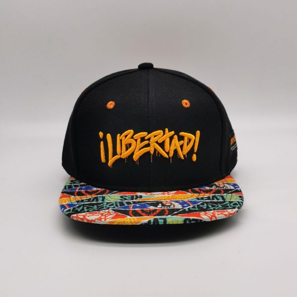 Sublimation print acrylic snapback cap