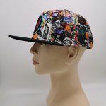 Allover sublimation print WDL Comics snapback cap