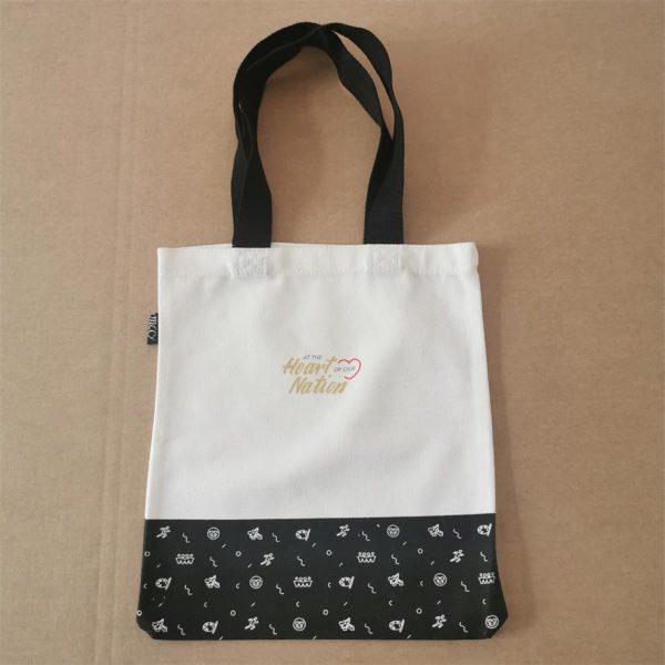 Economical Cotton Tote Bag, Lightweight Medium Reusable Grocery Shopping Cloth Bag