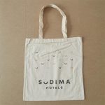 Tote Bag Katun Ekonomis, Ringan Sedang Reusable Grocery Shopping Cloth Bag