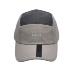 Gray Camper Peak Cap