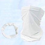 Ice silky fabric tube scarf-6